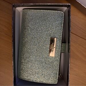 Kate Spade Glittery Green Wallet